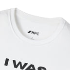 I Was Born Ready T-Shirt — Bold Motivational Graphic Tee