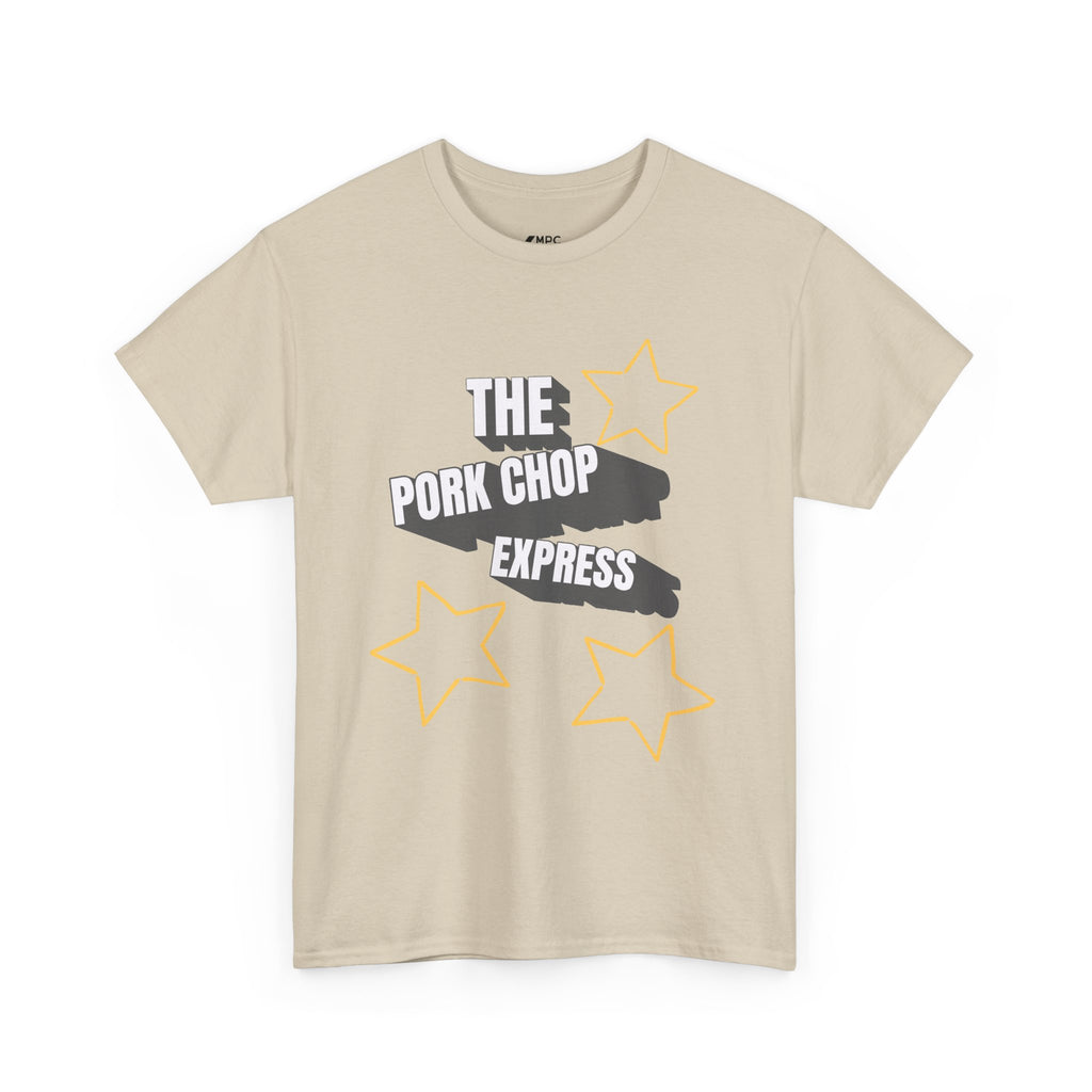 The Pork Chop Express Tee — Retro Star Graphic T-Shirt