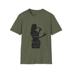 Make up Artist Silhouette T-Shirt — Vocalist Microphone Graphic Tee
