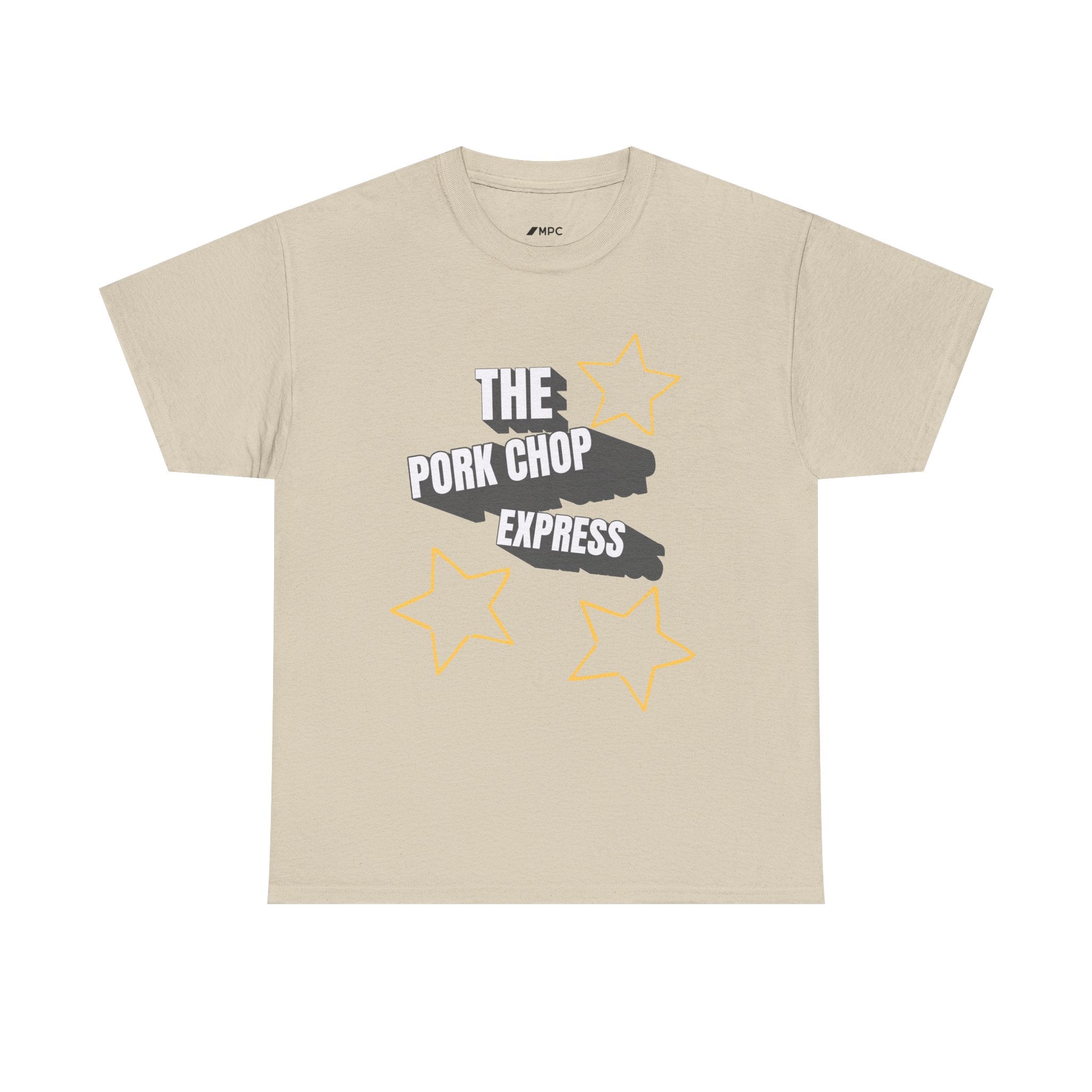 The Pork Chop Express Tee — Retro Star Graphic T-Shirt