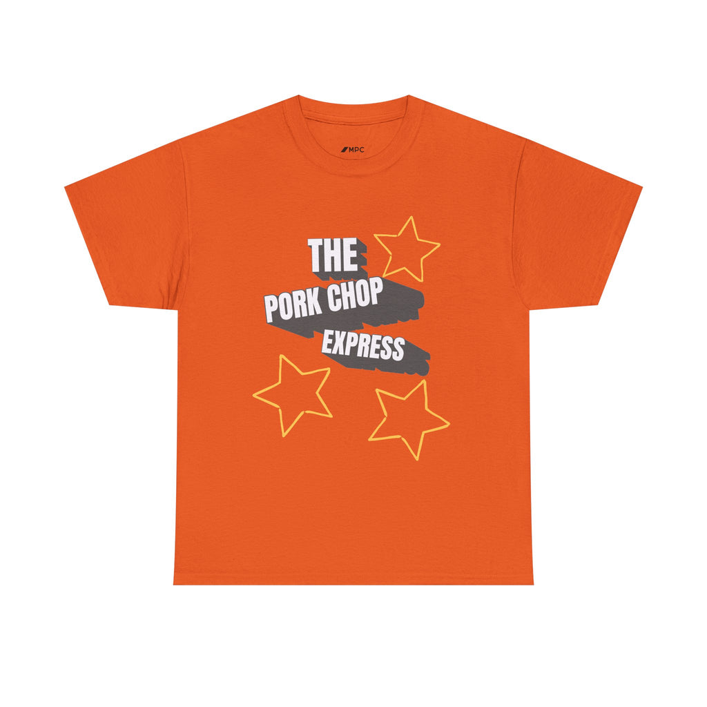 The Pork Chop Express Tee — Retro Star Graphic T-Shirt