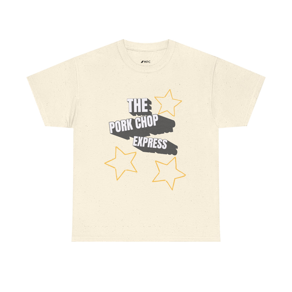 The Pork Chop Express Tee — Retro Star Graphic T-Shirt