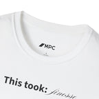 "This took finesse" Tee