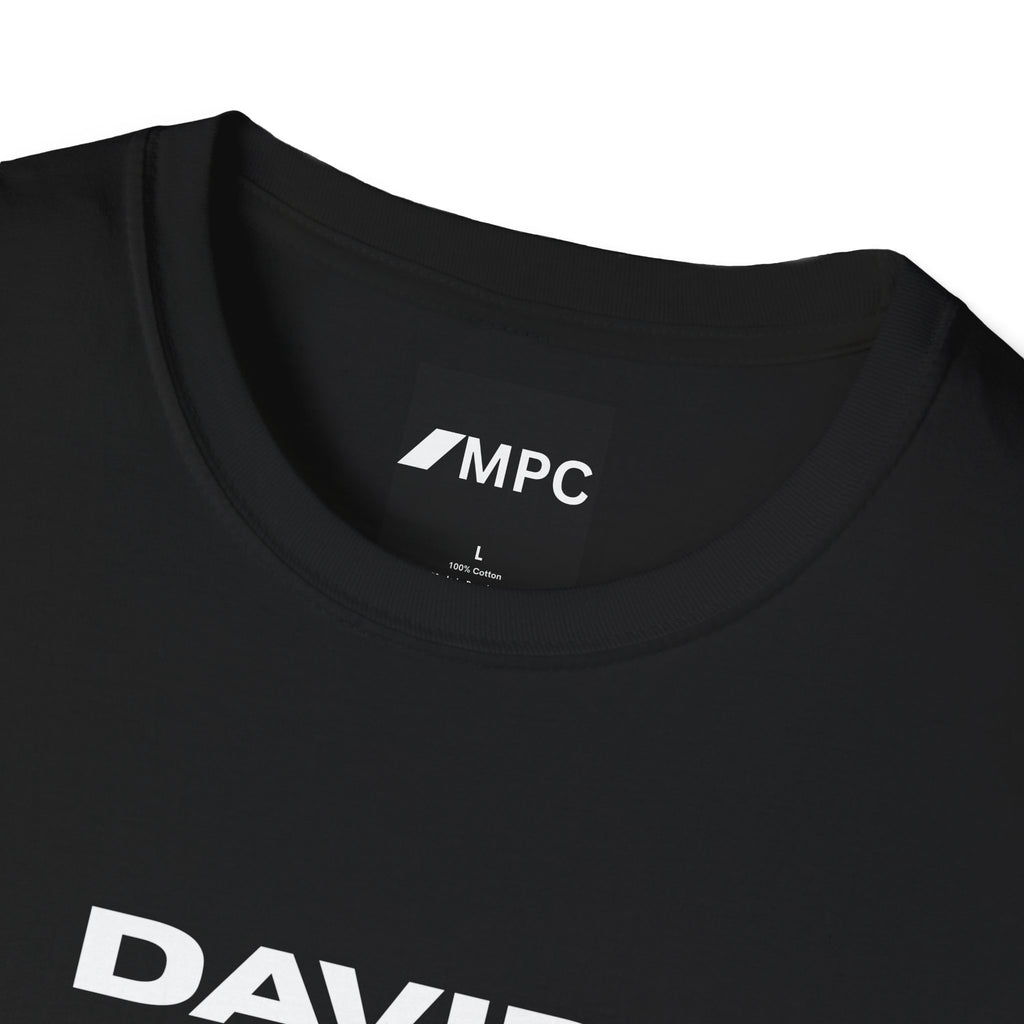 "DAVID LO PAN IS LIKE" Minimal Statement Shirt