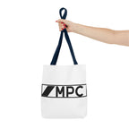 MPC Logo Tote Bag — Minimalist Black & White Music Producer Carryall