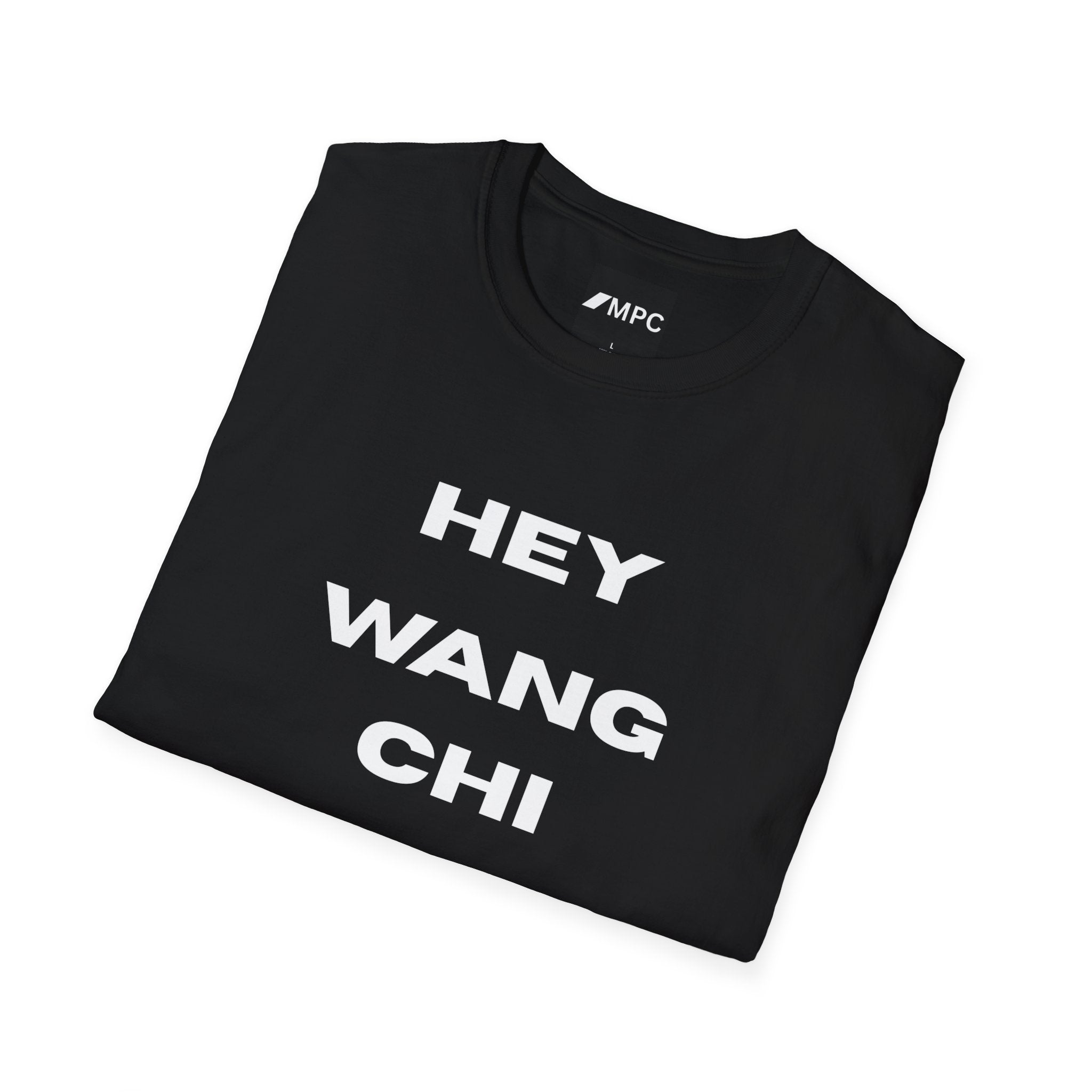 Hey Wang Chi  — Oversized Graphic T‑Shirt