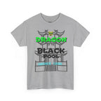 Dragon of the Black Pool Tee — Asian Temple Graphic T-Shirt