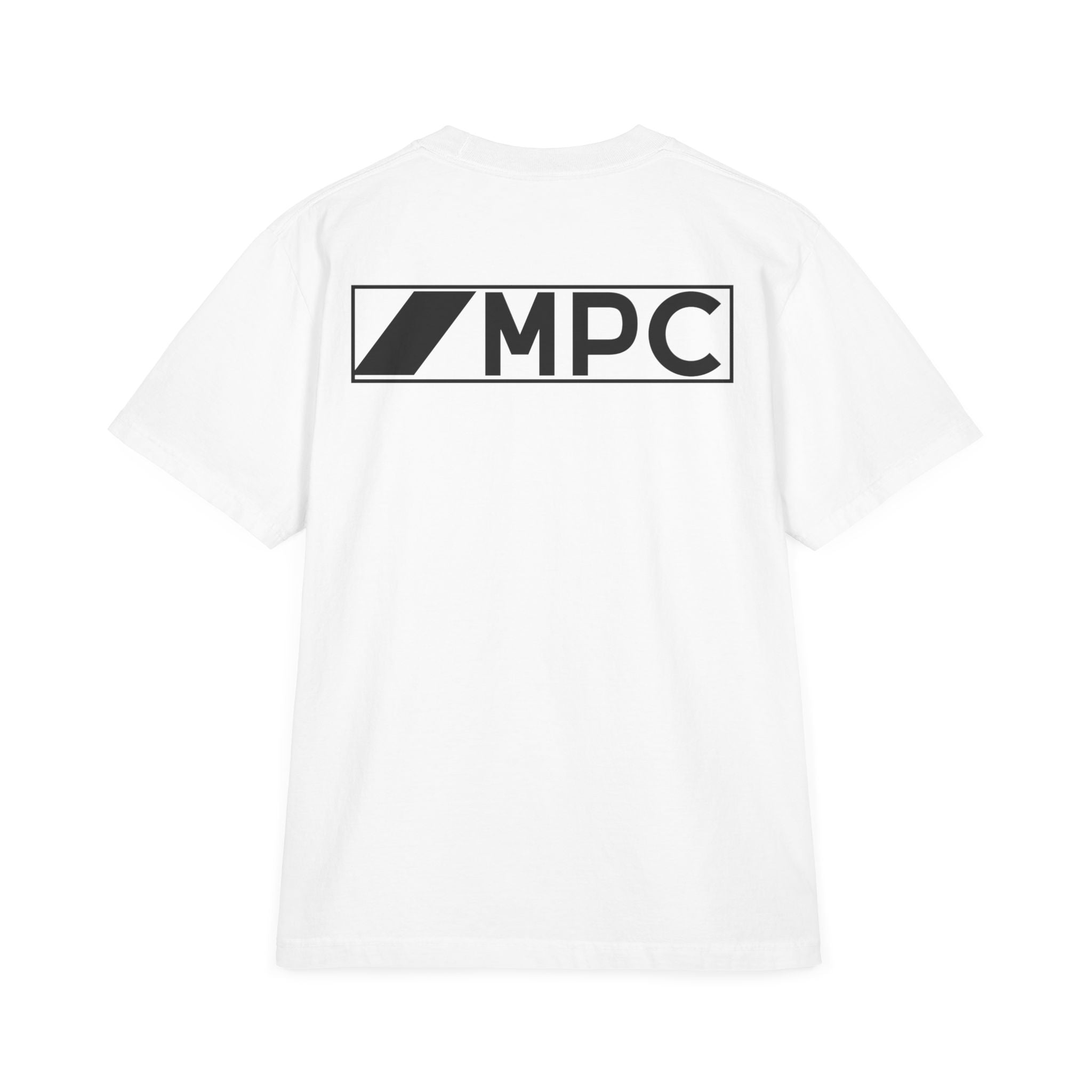 MPC Logo T-Shirt — Minimalist Branded Drop-Shoulder Tee