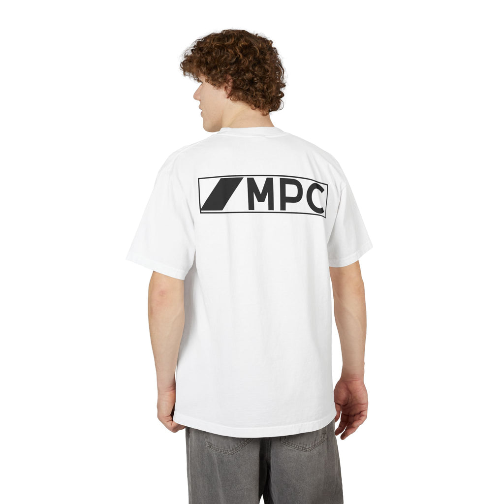 MPC Logo T-Shirt — Minimalist Branded Drop-Shoulder Tee