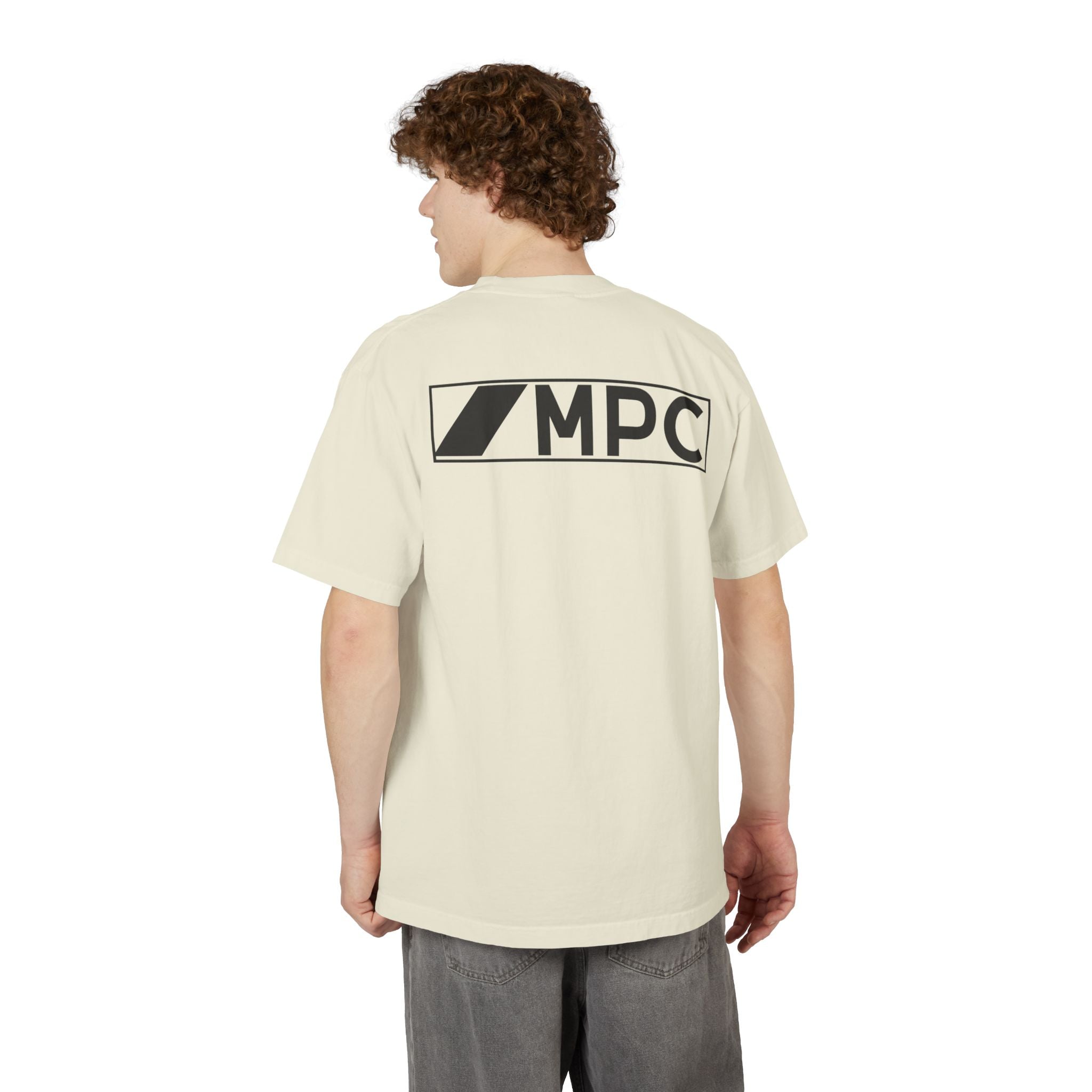 MPC Logo T-Shirt — Minimalist Branded Drop-Shoulder Tee