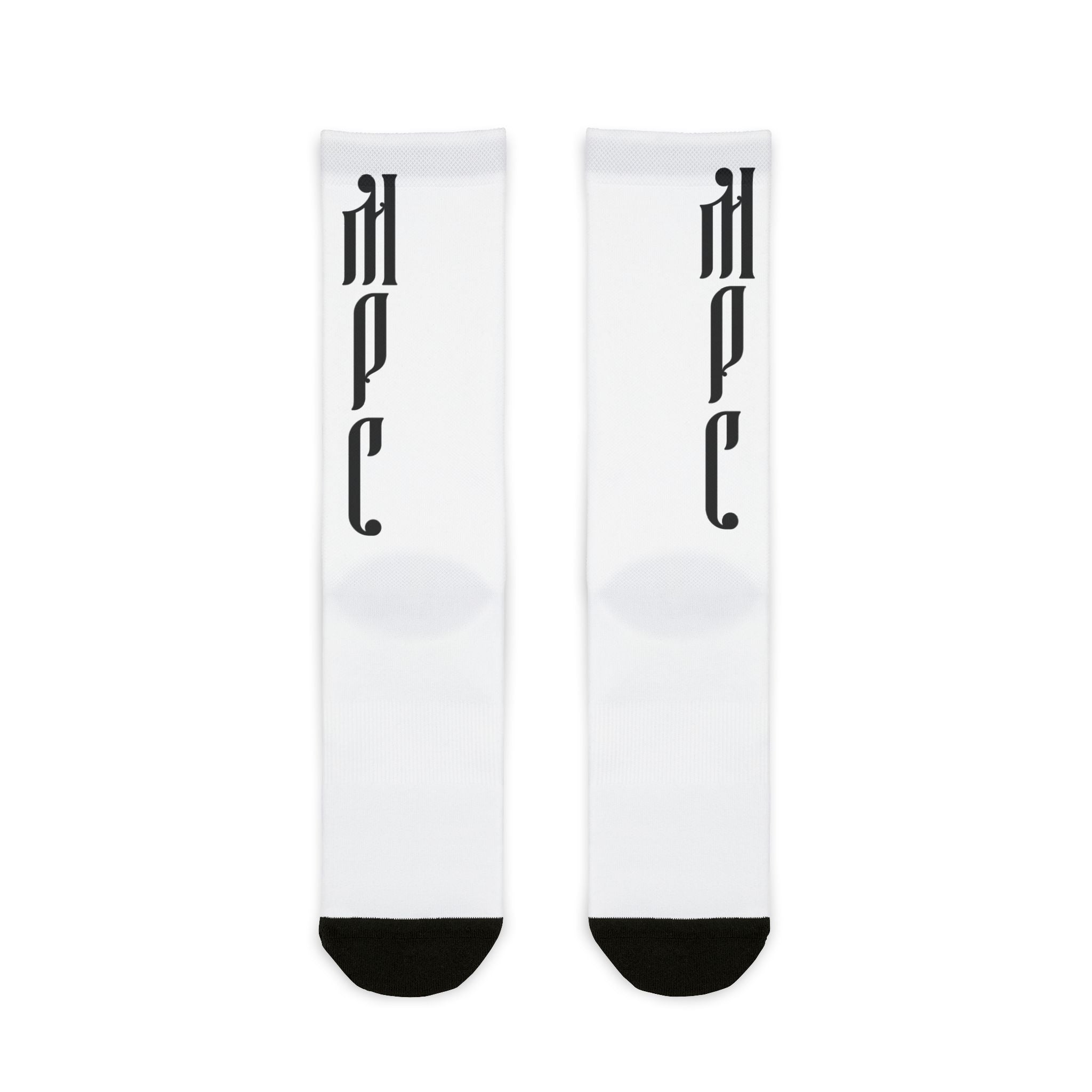 Crew Socks — Gothic Vertical 'Hope' Sublimation Design