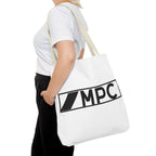 MPC Logo Tote Bag — Minimalist Black & White Music Producer Carryall