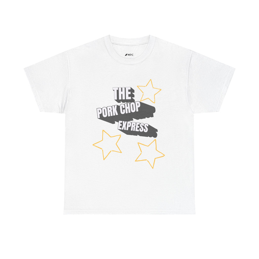 The Pork Chop Express Tee — Retro Star Graphic T-Shirt