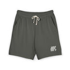 Lightweight Fleece Sweat Shorts — Minimal 'HPC' Logo Casual Lounge Shorts