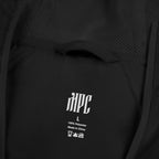Windbreaker Jacket — White Camo with Gothic 'HPC' Back Logo