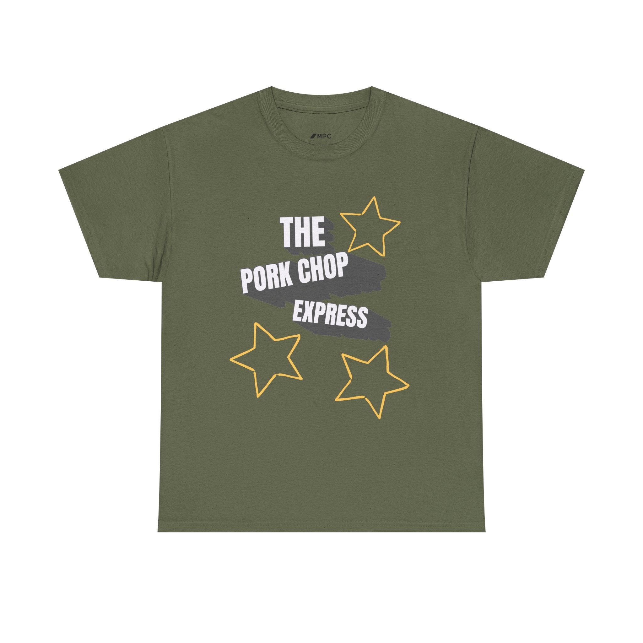 The Pork Chop Express Tee — Retro Star Graphic T-Shirt