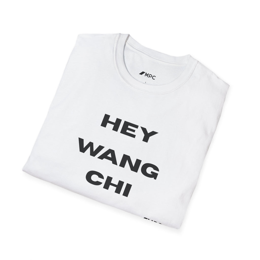 Hey Wang Chi  — Oversized Graphic T‑Shirt