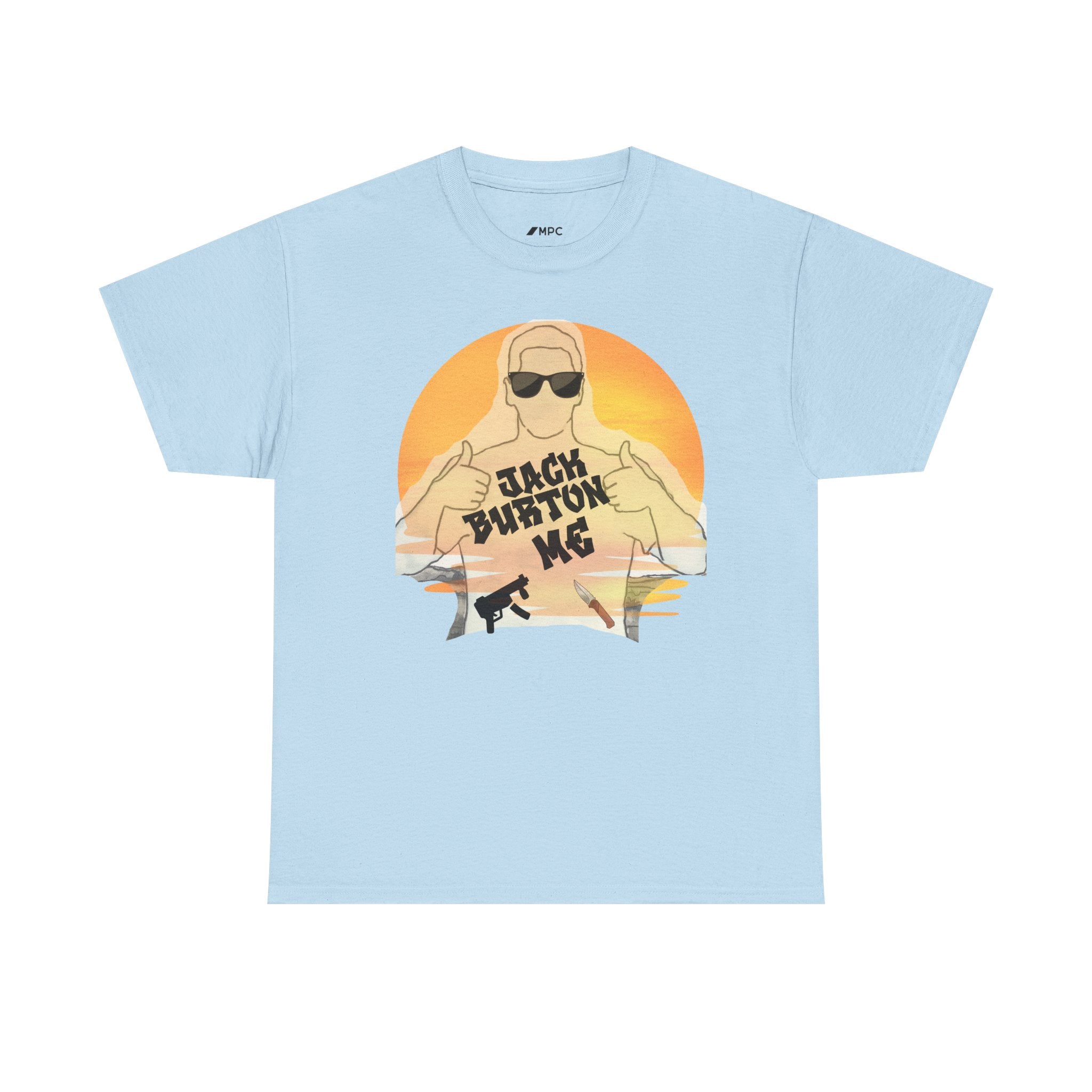 Jack Burton 80s Retro Sunset T-Shirt