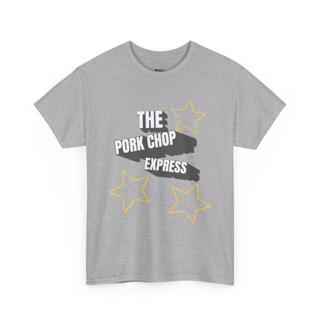 The Pork Chop Express Tee — Retro Star Graphic T-Shirt