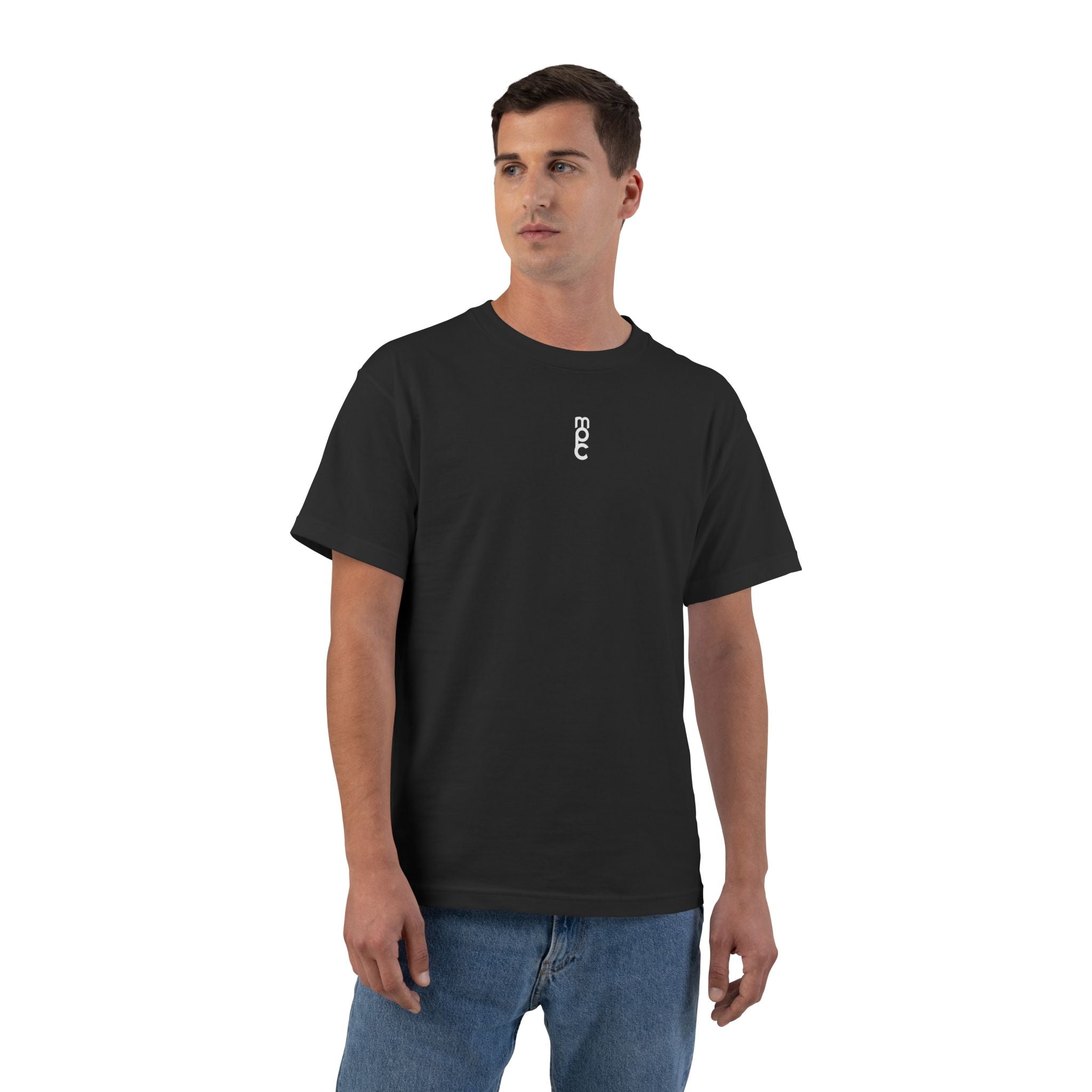MPC Vertical Logo T-Shirt – Minimal Graphic Tee