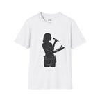 Make up Artist Silhouette T-Shirt — Vocalist Microphone Graphic Tee