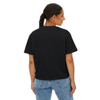 Women's Boxy Tee – "CUT!!! WHERE'S MY STUNT WOMAN" Graphic Shirt