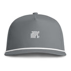 Sunwashed Rope Cap — Vintage Rope-Trim Baseball Hat with Embroidered Monogram