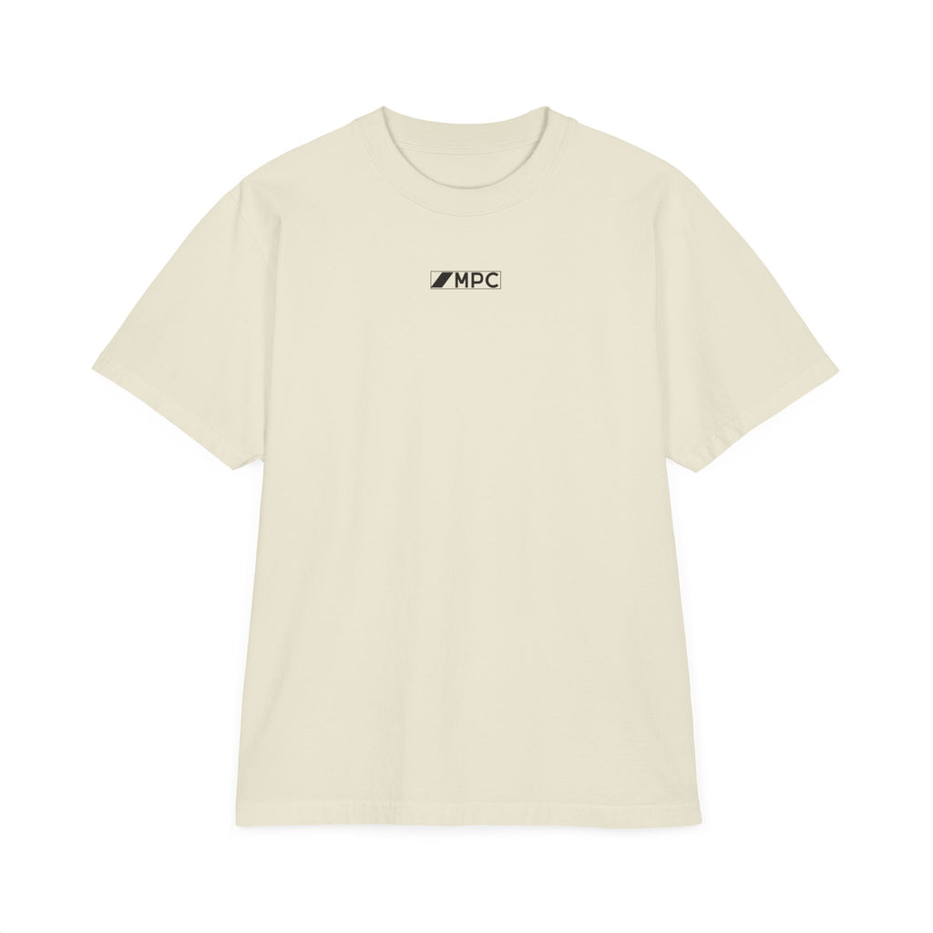 MPC Logo T-Shirt — Minimalist Branded Drop-Shoulder Tee