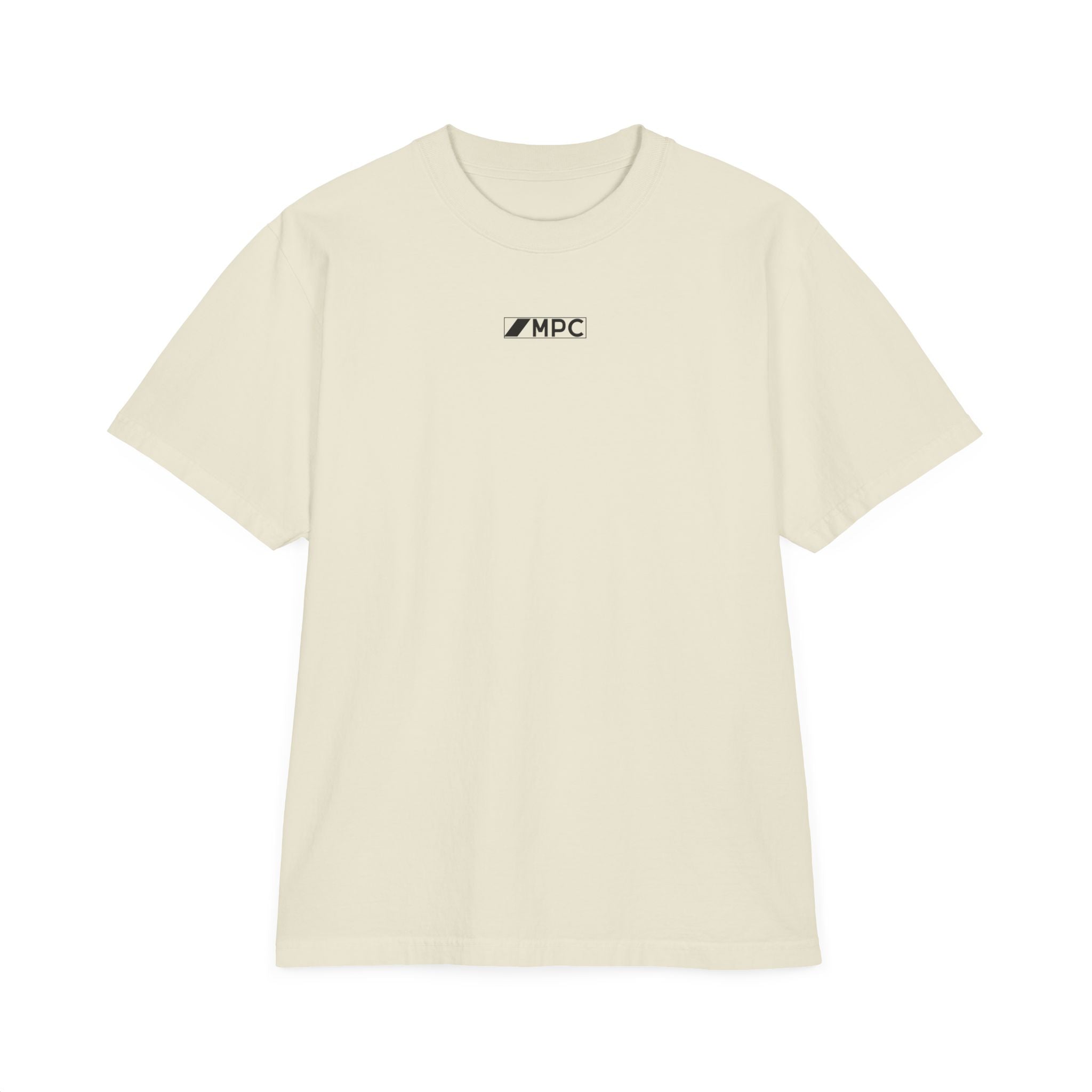 MPC Logo T-Shirt — Minimalist Branded Drop-Shoulder Tee