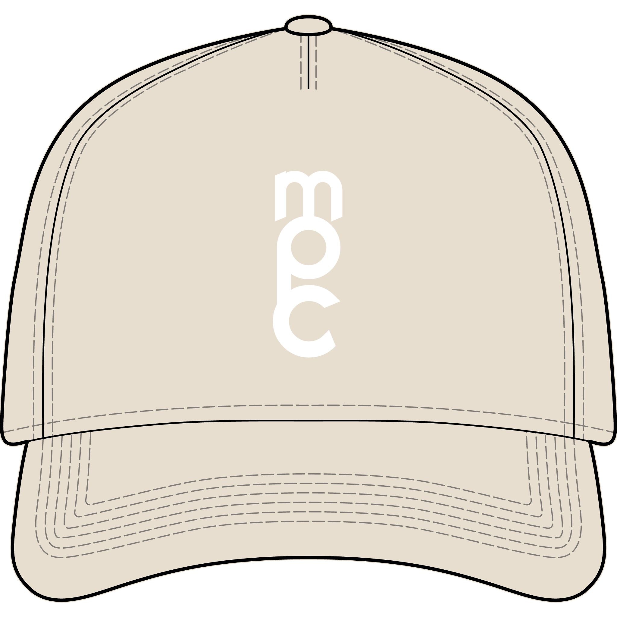 MPC Vertical Logo Cap — Minimalist Streetwear Baseball Hat