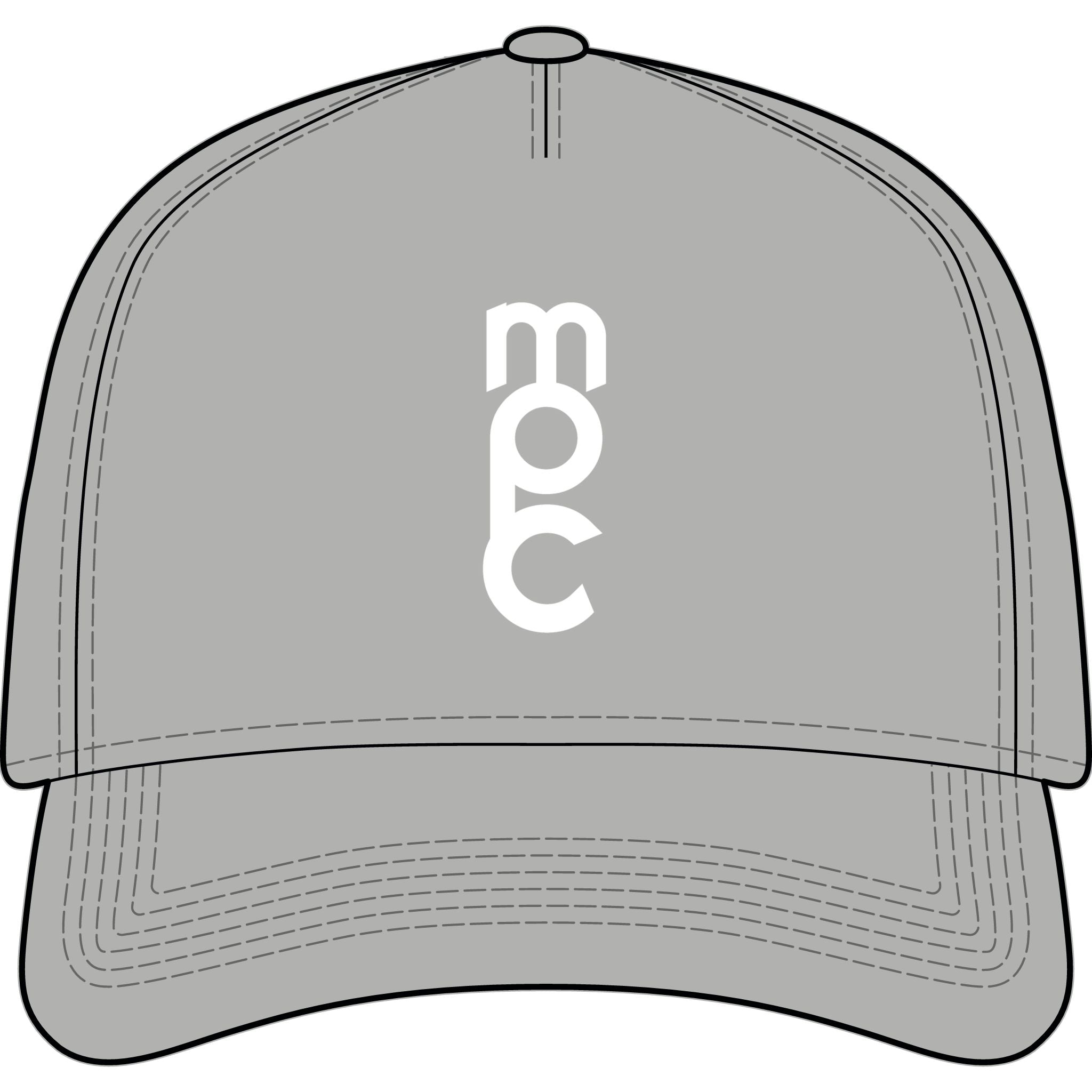 MPC Vertical Logo Cap — Minimalist Streetwear Baseball Hat