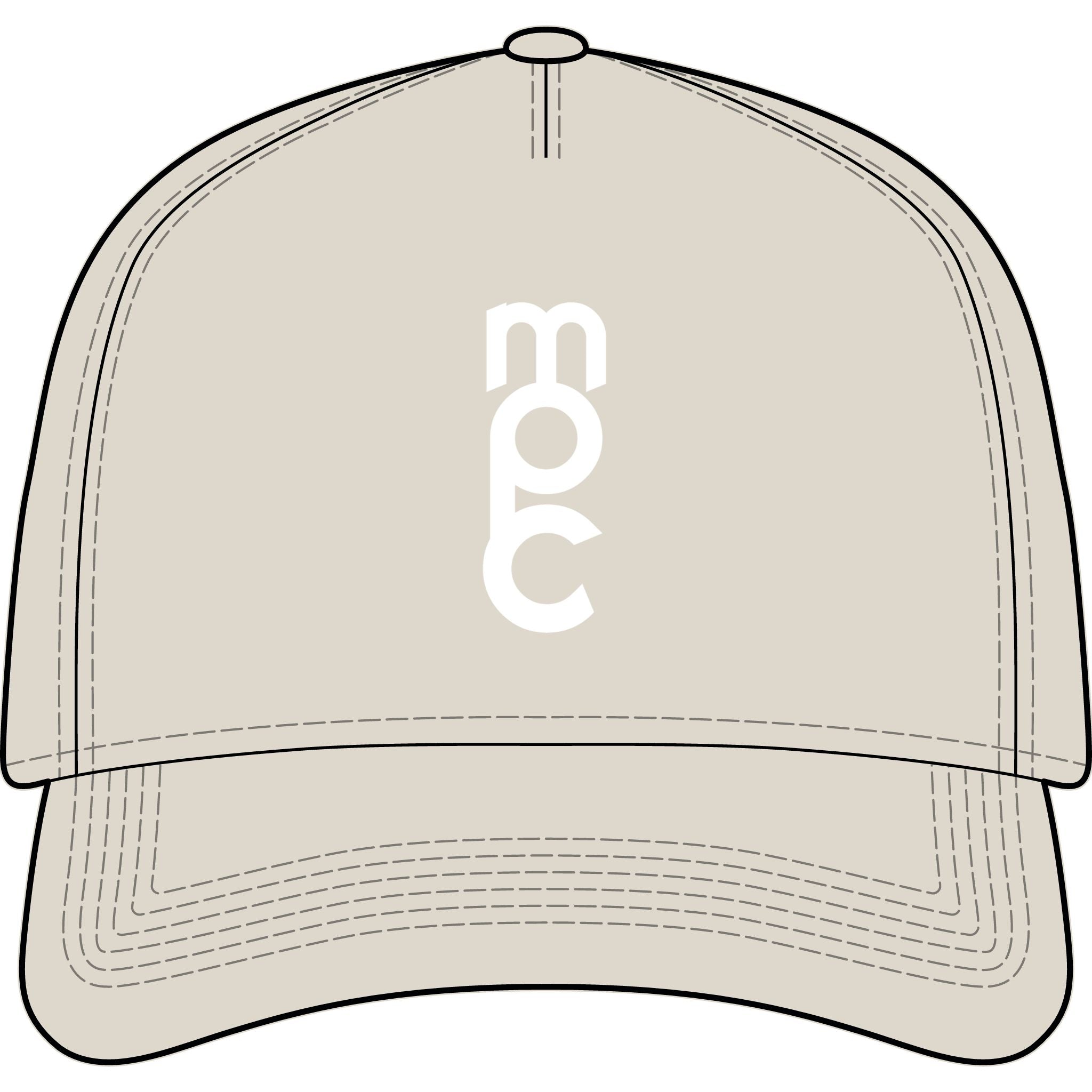 MPC Vertical Logo Cap — Minimalist Streetwear Baseball Hat