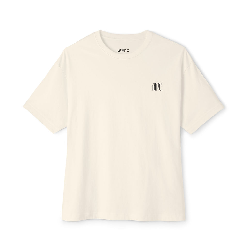 Motivation Persistence Cultivation Tee — Oversized Boxy Graphic T‑Shirt