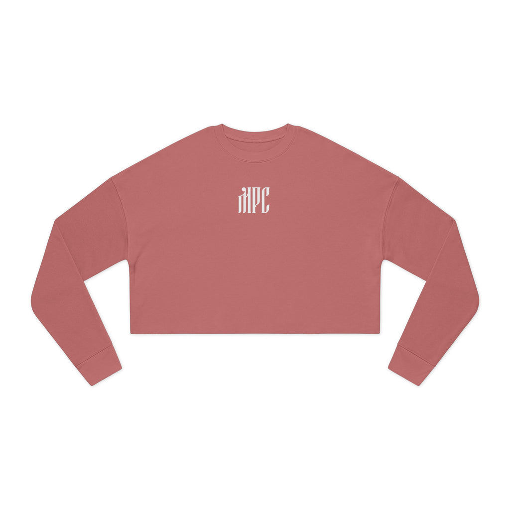 Cropped Sweatshirt — Minimal 'Hope' Back Logo, Women's Casual Cozy Top