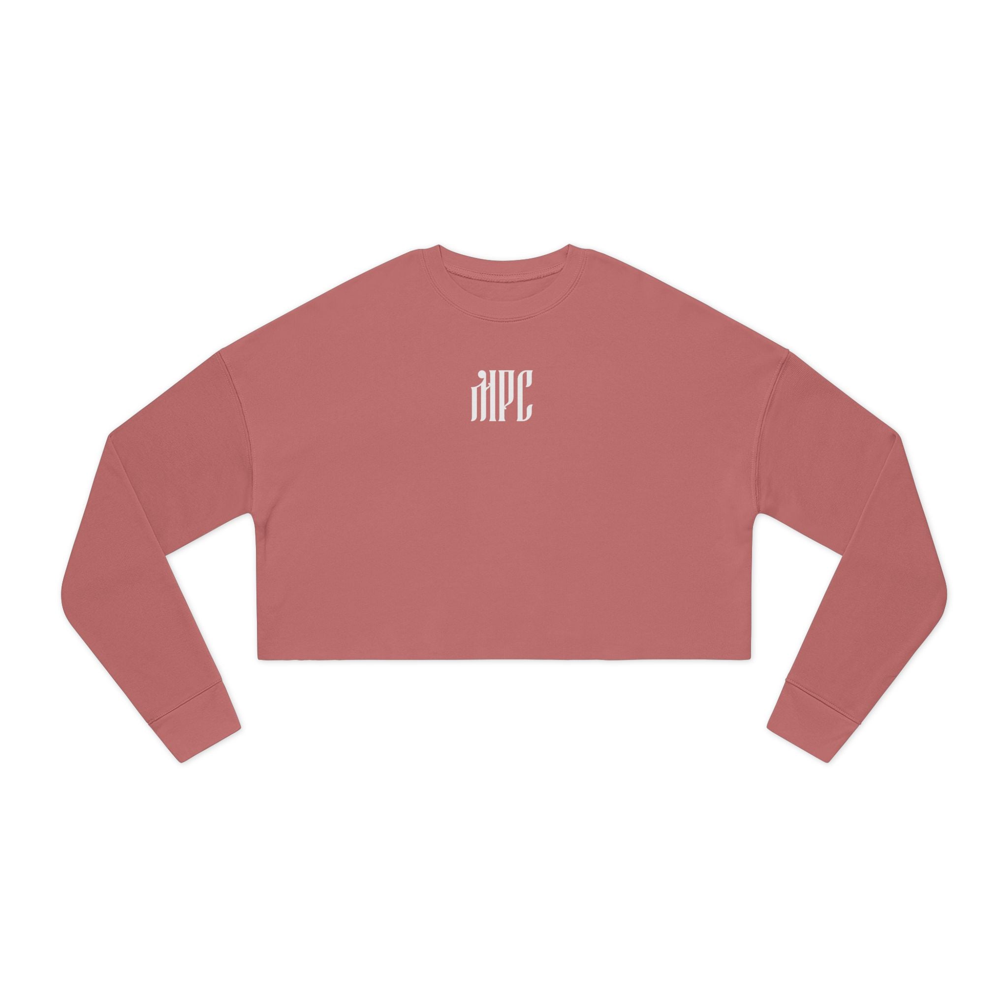 Cropped Sweatshirt — Minimal 'Hope' Back Logo, Women's Casual Cozy Top