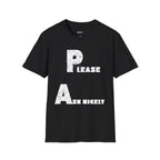 Please T-Shirt – "P Lease, Ask Nicely" Vintage Distressed Graphic Tee