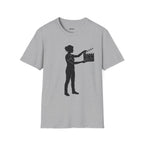Filmmaker Silhouette T-Shirt — Movie Clapperboard Crew Tee