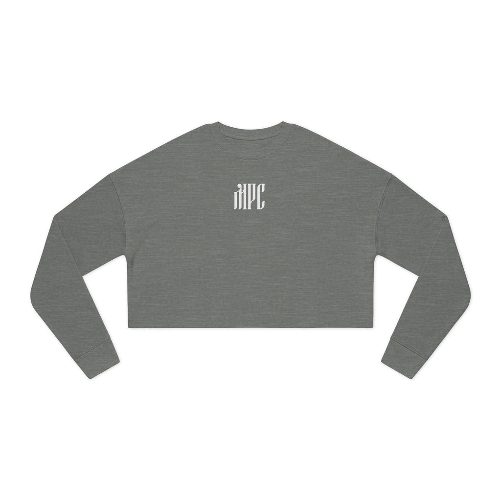Cropped Sweatshirt — Minimal 'Hope' Back Logo, Women's Casual Cozy Top