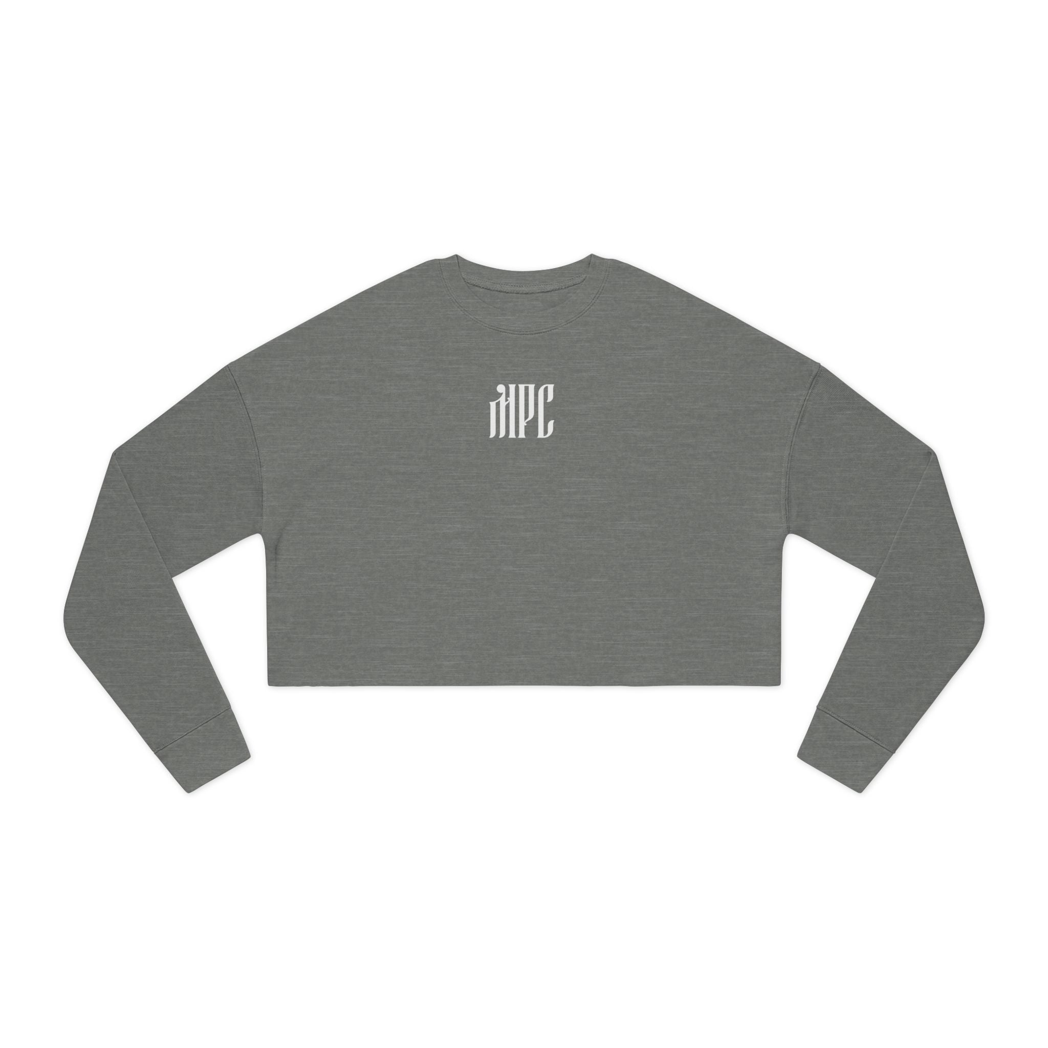 Cropped Sweatshirt — Minimal 'Hope' Back Logo, Women's Casual Cozy Top