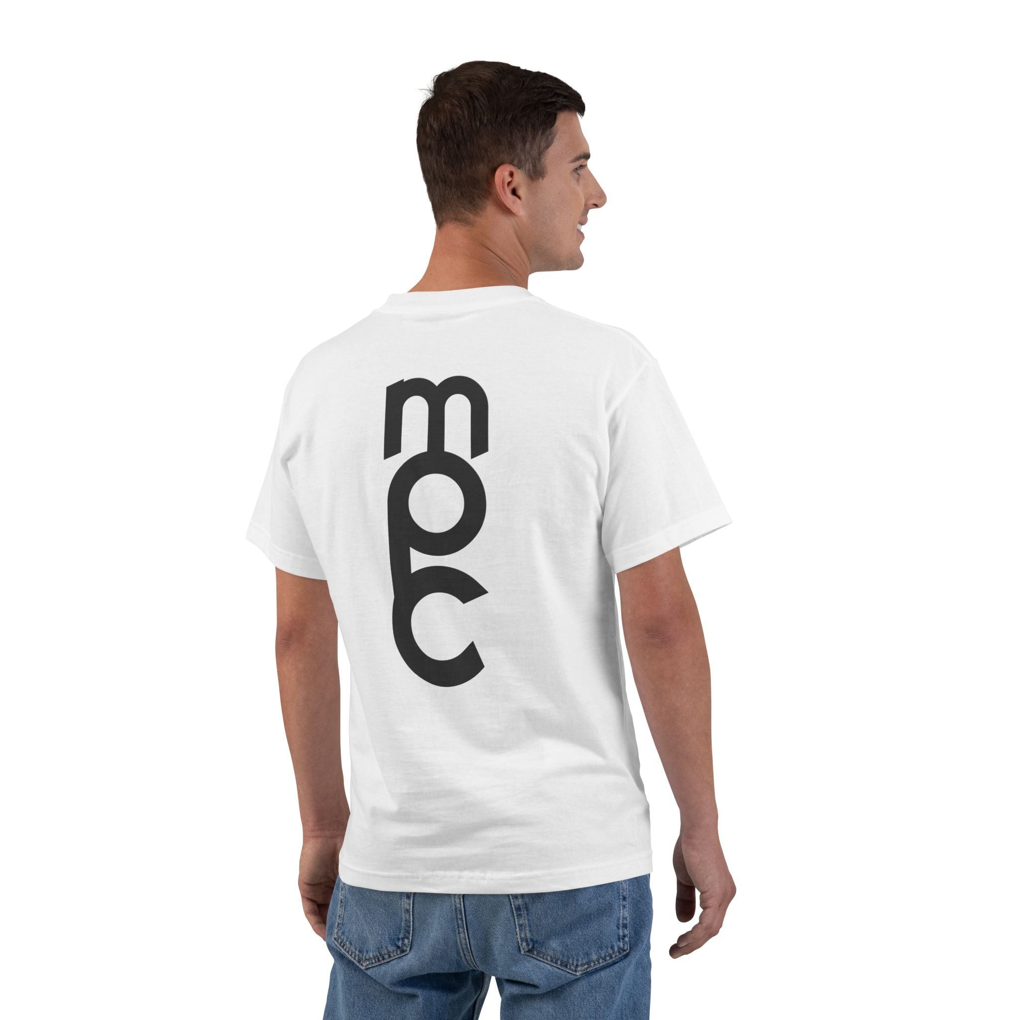 MPC Vertical Logo T-Shirt – Minimal Graphic Tee