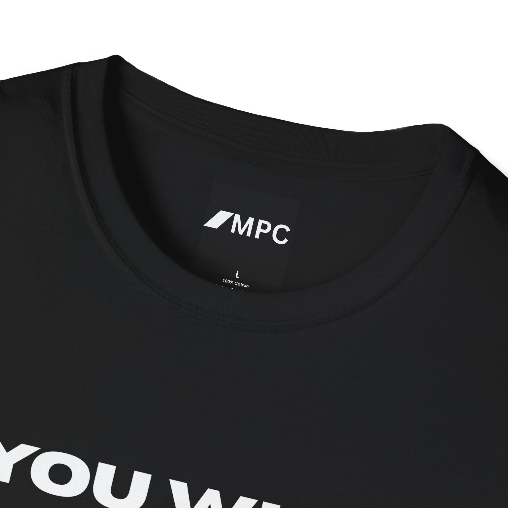 You Will Come Out No More T-Shirt — Minimalist Text Graphic Tee
