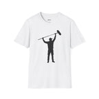 Boom Operator Silhouette T-Shirt — Film Crew Movie Set Tee