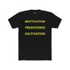 Motivation Persistence Cultivation Tee — Inspirational Graphic Crewneck