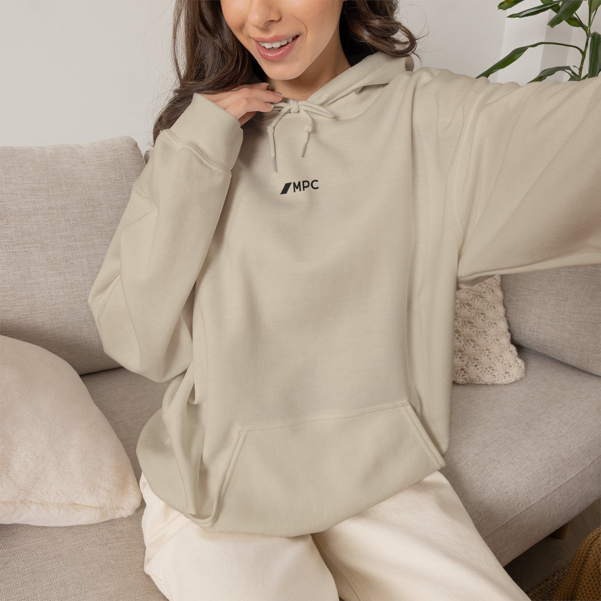 Hoodie — Minimal 'MPC' Logo Pullover