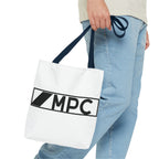 MPC Logo Tote Bag — Minimalist Black & White Music Producer Carryall