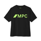 MPC Logo Boxy Tee — Neon Green Minimalist Oversized Shirt
