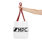 MPC Logo Tote Bag — Minimalist Black & White Music Producer Carryall