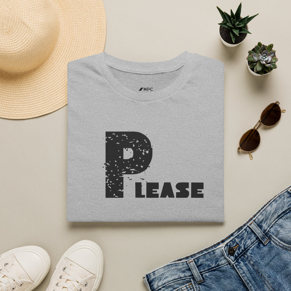 Please T-Shirt – "P Lease, Ask Nicely" Vintage Distressed Graphic Tee