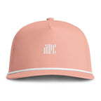 Sunwashed Rope Cap — Vintage Rope-Trim Baseball Hat with Embroidered Monogram