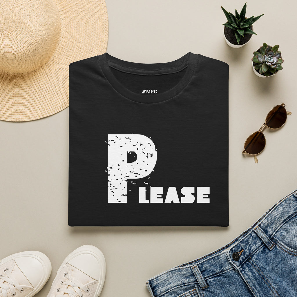 Please T-Shirt – "P Lease, Ask Nicely" Vintage Distressed Graphic Tee